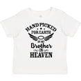thumbnail image 3 of Inktastic Handpicked for Earth by My Brother in Heaven Angel Wings Boys or Girls Toddler T-Shirt, 3 of 5