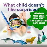 Bath Bombs for Kids with Surprise Inside Amazing Sea Animals Toys Handmade in USA Natural and Safe by Relaxcation