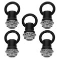 thumbnail image 2 of Hook Rings for Light Fixture Heavy Duty Metal Chain Pendant Lamp Extension High Ceiling M10 5Pcs, 2 of 5