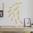 thumbnail image 3 of Pegatinas de pared 3D con decoración de mariposas huecas, diseño de casa de vacaciones, sala de estar, dormitorio, pegatinas autoadhesivas de pared, 3 of 5