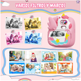thumbnail image 4 of Cámara Digital Para Niños Hd Fotos Imprimible Instantánea Eo Safe Imports Rosa, 4 of 5