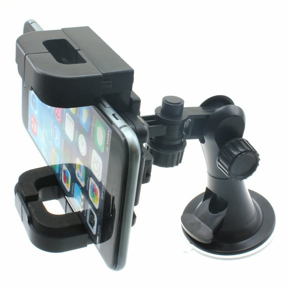 Car Mount for T-Mobile REVVL 6/6 Pro 6X/6X Pro - Windshield Holder Glass Cradle Swivel Dock for T-Mobile REVVL 6/6 Pro 6X/6X Pro