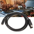 thumbnail image 3 of 5 Pin DIN Male Plug To 3.5mm Cable, Plug and Play Low Distortion 5 Pin Extension Cable Professional  for Phono for DVD, 3 of 8