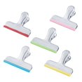 thumbnail image 1 of Paquete de 15 clips para bolsas de patatas fritas, sin bordes afilados, resistentes, perfectos para sujetar bolsas de alimentos y bolsas de patatas fritas, sellado hermético, 3 pulgadas de a, 1 of 5