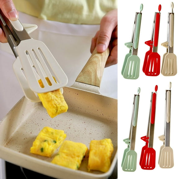 Portable Stainless Steel Barbecue Clip, Outdoor Grilling Tongs, BBQ Cooking Utensils, Non-Slip Grip Heat Resistant, Sleek Design, For Camping, Key Cooking Tool, Grilling Accessories, Food UKHBMC