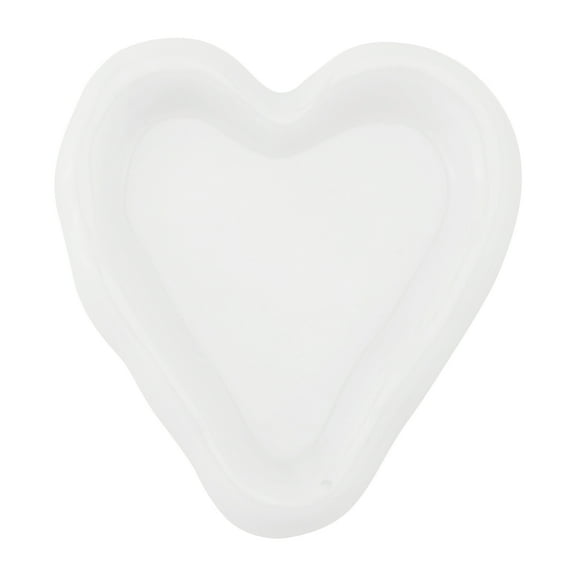 Unique Bargains Ceramic Jewelry Tray Decorative Trinket Dish Organizing Jewelry Box White