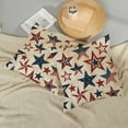 thumbnail image 5 of 4th of July Pillow Covers 18x18 Set of 2, Red Blue Stars and Stripes Decor Patriotic Throw Pillows Independence Day Memorial Day Pillowcase Outdoor Decorations Vintage Cushion Case for Couch, 5 of 6