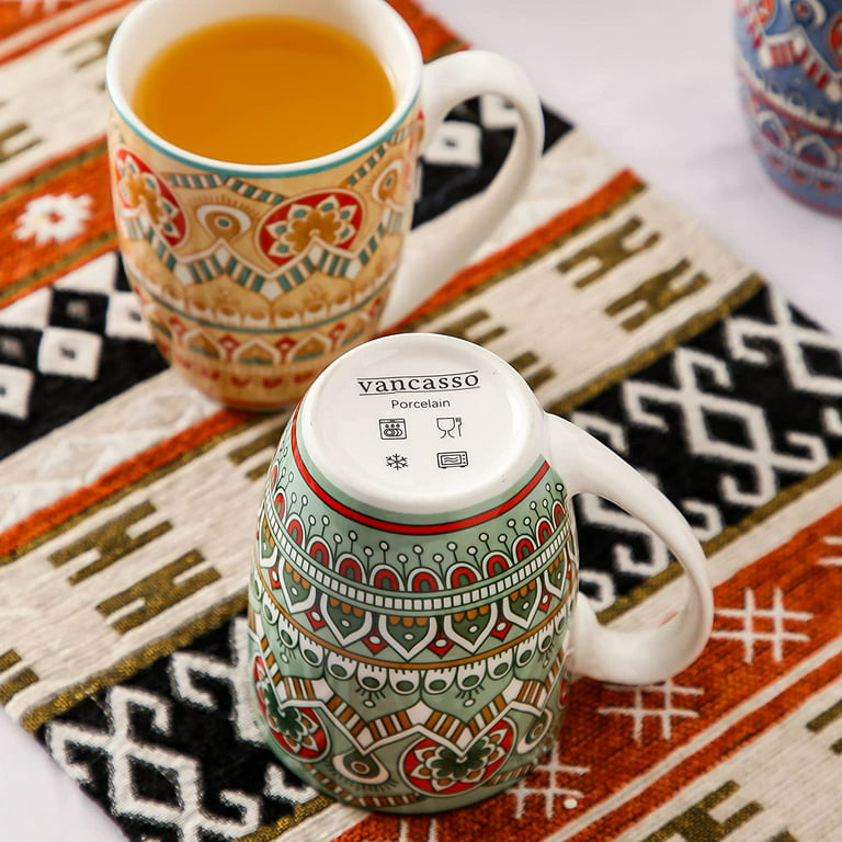 vancasso Porcelain Coffee Mug Set Ceramic Tea Cup - 300 ml Coffee
