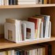 thumbnail image 4 of Soporte de escritorio para libros para un almacenamiento seguro | Soporte para libros para niños y estudiantes con clip de escritorio y organizador de estantes, 4 of 6