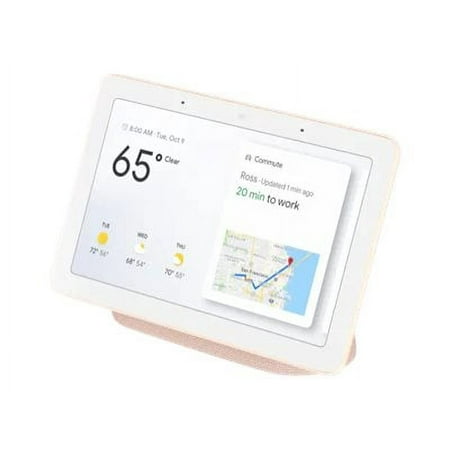 Google Home Hub - Smart display - LCD 7" - wireless - IEEE 802.11b/g/n/ac, Bluetooth - sand