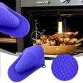 thumbnail image 3 of Mini Silicone Oven Set Oven Heat Insulation Oven Gloves for Kitchen Cooking and Baking Protecting Fingers Mini Oven Hand Clips, 3 of 6