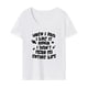 thumbnail image 1 of Camiseta para Mujer Cuello Redondo Ropa Femenina Elegante Ropa Deportiva Equipo Transpirable M, 1 of 8