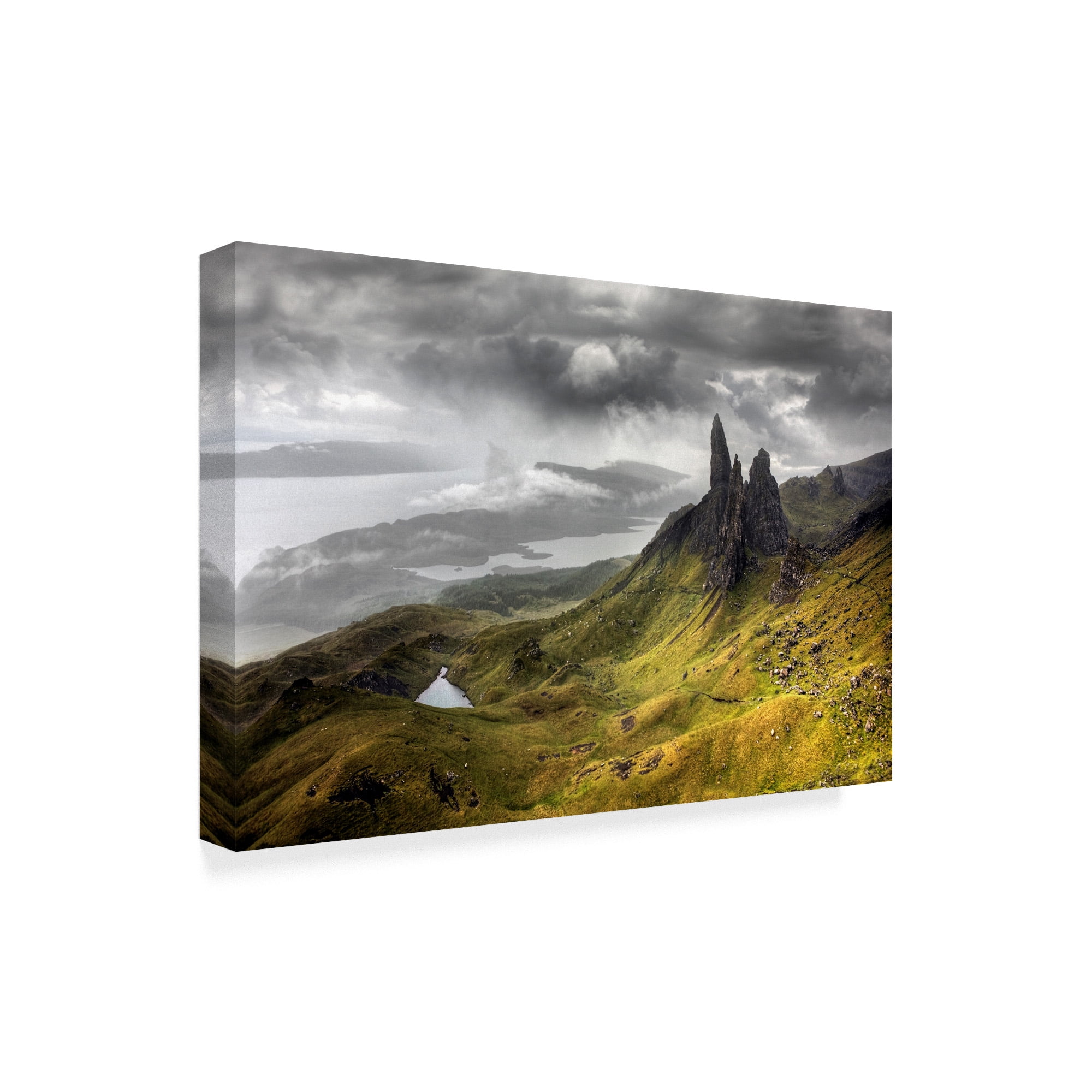 Trademark Fine Art 'Scotland 1' Canvas Art by Maciej Duczynski