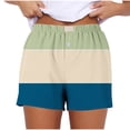 thumbnail image 1 of FNFYFH Clearance Ladies Training Loose Fit Solid Color Summer Sport Shorts Comfortable Gym Shorts，Green, 1 of 5