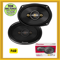 Pioneer 6x9-inch 4-way Car Audio Coaxial Speakers Pair 6" X 9" 450 Watts