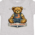 thumbnail image 4 of Inktastic USA 250 Years Teddy Bear Boys or Girls Toddler T-Shirt, 4 of 5