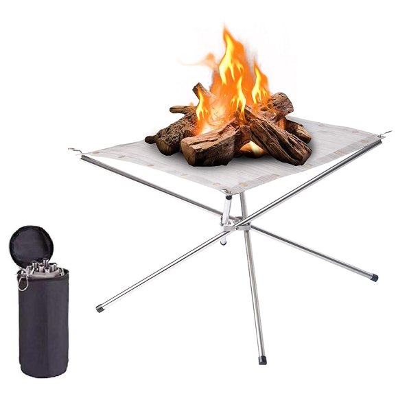 Portable fireplace for outdoor camping - Foldable fireplace
