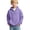 Purple, variant on OGLCCG Hoodies for Boys Size 7-8,Boys Waffle Pullover Hoodie Kids Long Sleeve Half Zip Hooded Sweatshirts with Pocket,Blue