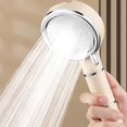 thumbnail image 6 of HengDidi 4-Speed Turbocharged Filter Showerhead with Rainfall Spray - Pressure-Boosting ABS Shower Head, 125mm Large Panel & Self-Cleaning Nozzles for Spa-Like Shower Experience, 6 of 8