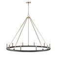 thumbnail image 2 of 9510-MB/MG-Millennium Lighting-Carruth - 10 Light Chandelier-35 Inch Tall and 45 Inch Wide     -Traditional Installation, 2 of 7