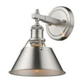 thumbnail image 4 of Yep by Golden Lighting Orwell 1-light Vanity in Pewter, 4 of 4