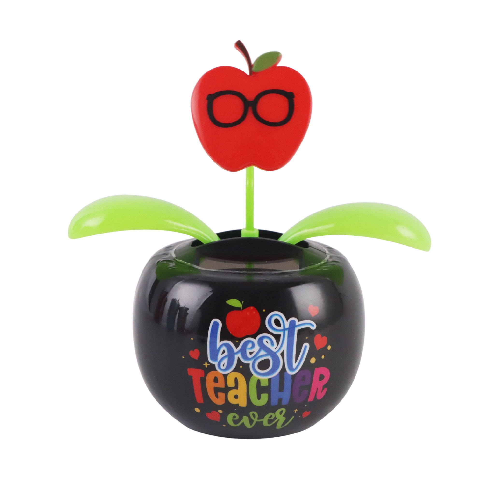 Way to Celebrate Solar Flower Best, Valentine's Day, Adult, Black, Plastic