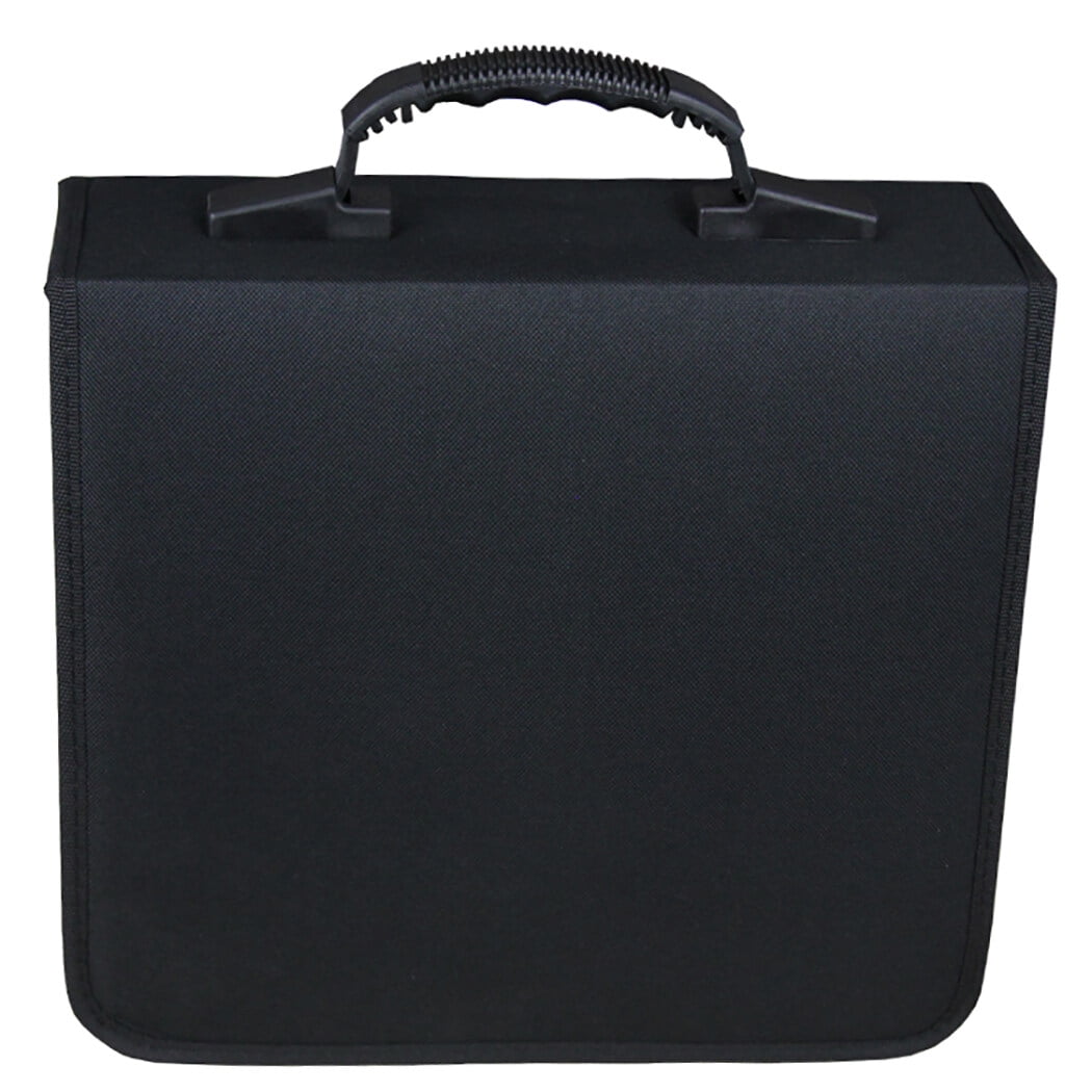 400 Capacity CD Case Large Capacity Splash Proof Portable CD Carrying Case Discs Storage Case