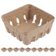 thumbnail image 1 of 10pcs Berry Basket Paper Tray Household Snack Container Vegetables Packing Holder, 1 of 2