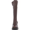 thumbnail image 3 of Franco Sarto Womens Julie  Leather Lugged Sole Knee-High Boots, 3 of 3