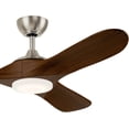 thumbnail image 7 of Kichler 310552CPZMWH Mylo 52" 3 Blade Indoor Led Ceiling Fan - Champagne Bronze / Matte, 7 of 7