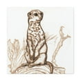 thumbnail image 4 of "Meerkat Majesty in Baroque" - Canvas, 4 of 25