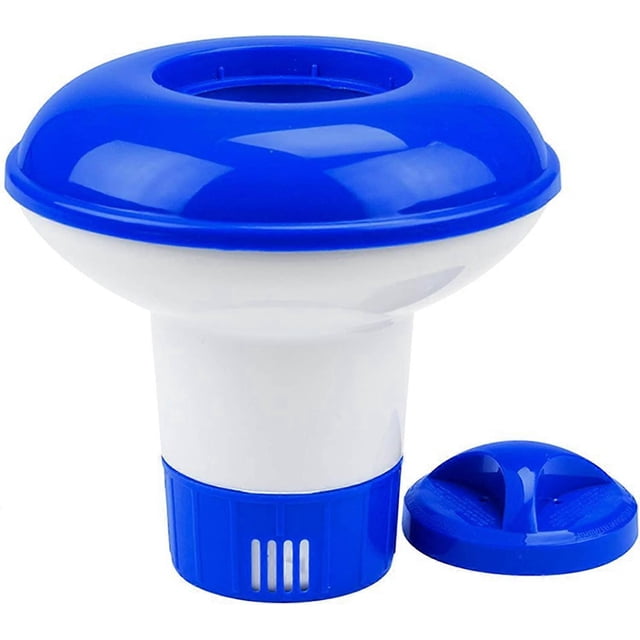 Swimming Pool Spa Chemical Dispenser Pool Dispenser Swimming Pool Spa Floating Dispenser Floating Tablet Chlorine Automatic Drug Box Dosing Device Flo