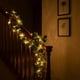 thumbnail image 4 of Lámpara de Navidad, Arco de Luces LED Caliente Blanco, 5 Metros, 100 LEDs, Operación por Batería, para Salón, Boda, Interior, Exterior, Decoración de Hogar, Resistente al Agua, Ajustable,, 4 of 9