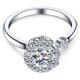 thumbnail image 1 of Anillo redondo de moda informal elegante con decoración de circonita giratoria de lujo para mujer y Chica, 1 of 5