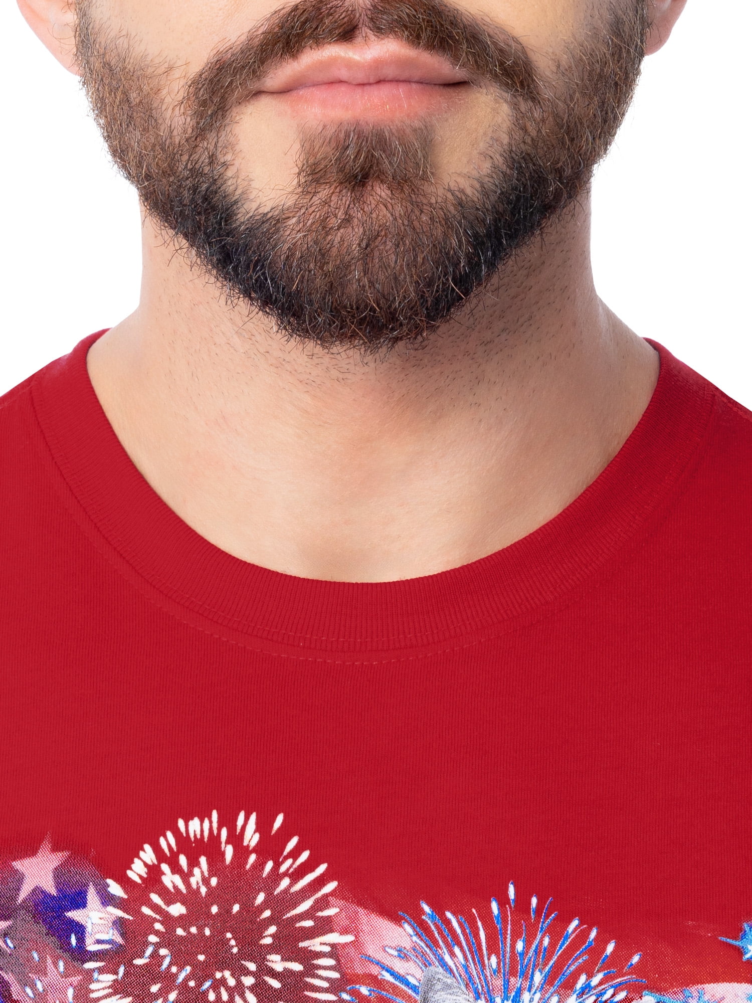 Way to Celebrate Men's 4th of July Americana Graphic Muscle Shirt Tank Top, Sizes XS-5XL