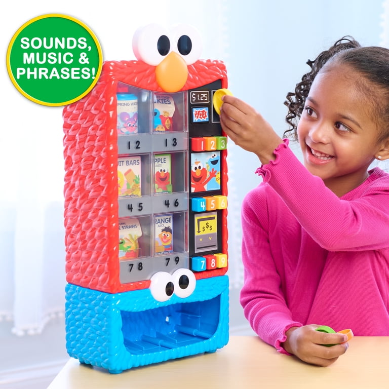 Sesame Street Elmo's Sesame Snacks Vending Machine, Interactive