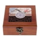 thumbnail image 2 of Delicada pulsera de madera, collar, reloj, caja de almacenamiento, joyería de madera de estilo vintage Amarillo Yuyangstore Caja de joyería de madera, 2 of 8