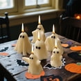 thumbnail image 6 of Ghost Candles Halloween Ghost Decor Halloween Decor Halloween Candles Halloween Spooky Candle Ambiance Home Styling Wax Set Spooky Gift Scented Candle, 6 of 7