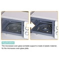 thumbnail image 6 of Uxcell Microwave Oven Glass Turntable Support Circle Fittings Roller Bracket White 2 Pcs, 6 of 6