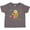 Charcoal, variant on Sloth Cute for Girls Girls Toddler T-Shirt