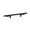 Black, variant on Alno A2903-3 Vita Bella 3" Center To Center Modern Industrial Knurled Cabinet Bar Handle /