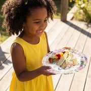 OUTMASTER Butterfly Party Decorations- 25 Guest Set Of Plates, Cups, Napkins & Utensils For Kids Parties.