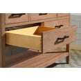 thumbnail image 4 of Ari Kitchen & Bath Betty 55" Solid Wood Bathroom Vanity in Weathered Brown, 4 of 8