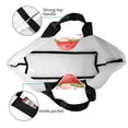 thumbnail image 4 of Fotbe Watermelon Gnome Bolsa Tote Estética de Lona con Estampado para Mujer - Bolsa Reutilizable de Hombro Casual para Vacaciones, Compras, Trabajo y Gimnasio, 4 of 8