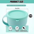 2-Pack Silicone Lid Covers for Ice Cream Maker Bowls, 6.57 Inch Fits ...