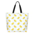 thumbnail image 1 of Easygdp Yellow Rubber Duck Bolsas Tote para Mujer, Bolsos de Hombro para Viaje, Bolsos de Mano de Gran Capacidad para Compras y Trabajo, 1 of 8