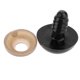 thumbnail image 3 of 100 Piezas Ojos Seguridad sanía Muñeca Espalda Animal DIY Plástico 10 mm 10mm Yotijar Ojos de seguridad claros, 3 of 10