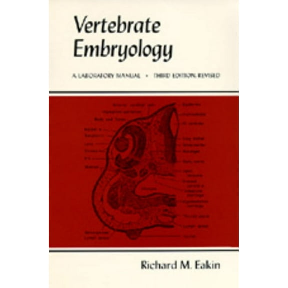 Vertebrate Embryology : A Laboratory Manual (Edition 3) (Paperback)