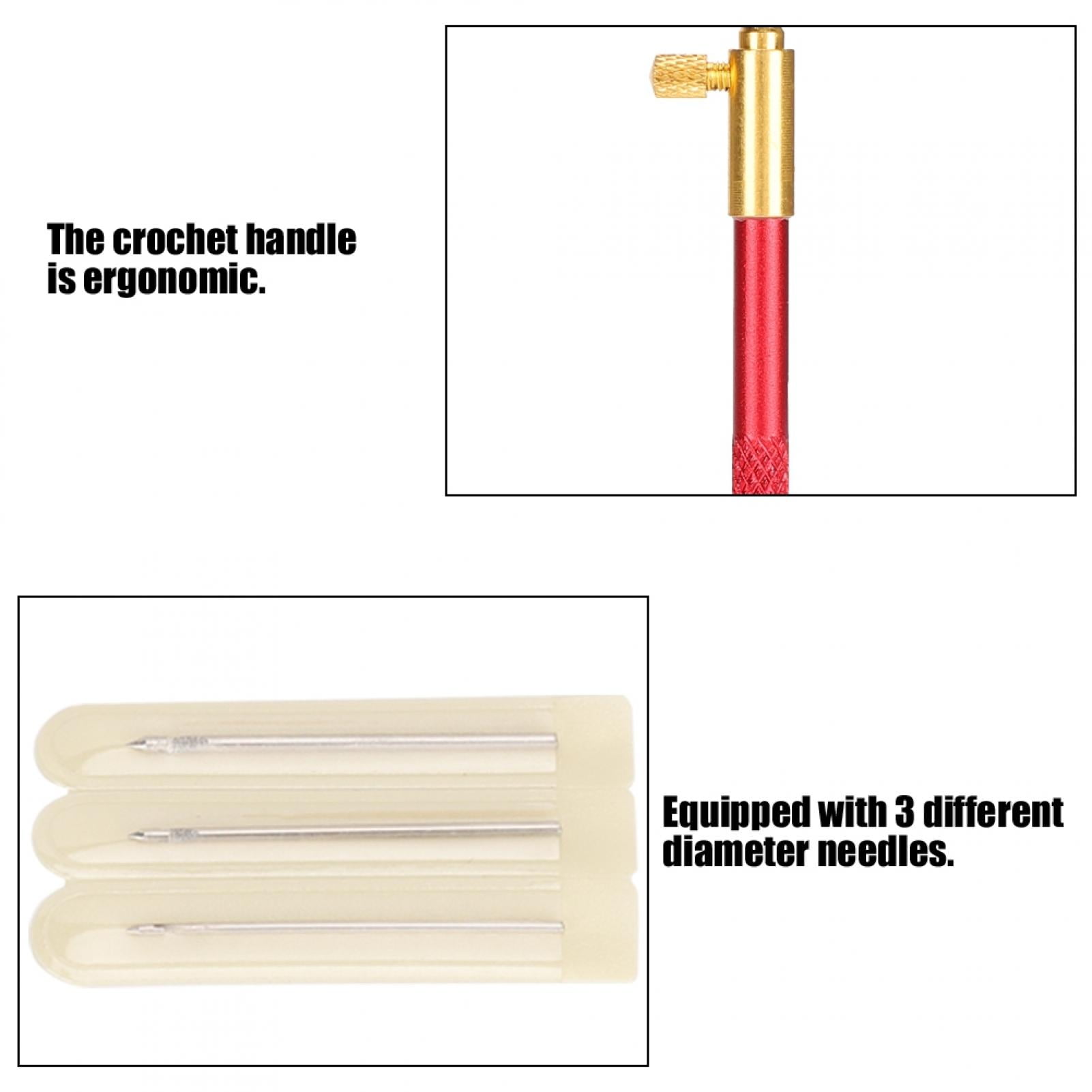 DOACT Crochet Set, Anti‑Embroidering Beading Crochet Set, For Embroidery Beading