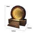 thumbnail image 5 of Decorative Night Light Delicate Energy Saving Creative 3D Atlantis Stargate Desk Lamp Home Decor, 5 of 5